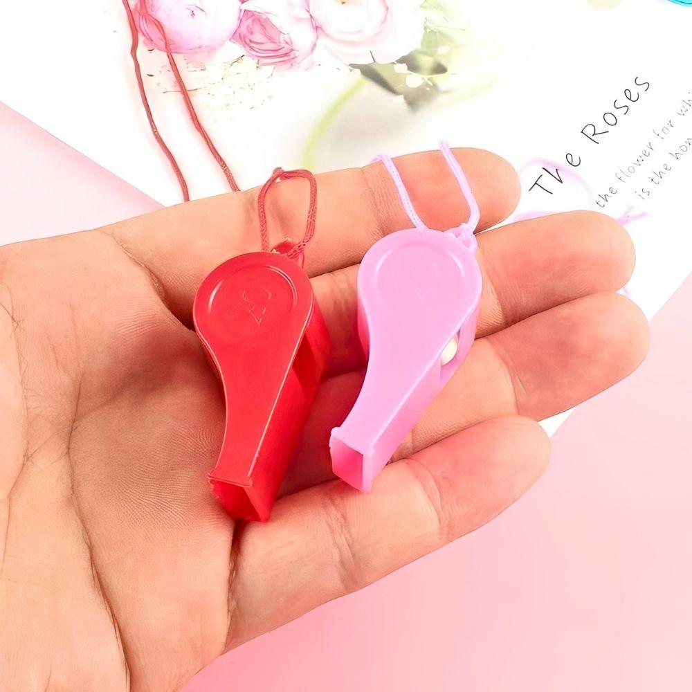 5/16pcs 5cm Plastic Whistles, Random Color HighPitch Durable Referee Sports Whistles for Game Coaching, PE Class YMY