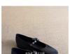Super Soft Lambskin French Single Shoes Women's Flat Bow Light Mouth Ballet Shoes Small Square Head Retro Mary Jane Shoes