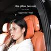 Neck Support Pillow for Ideal Headrest L6L7/L8/L9: MEGA Car Lumbar and Neck Protector