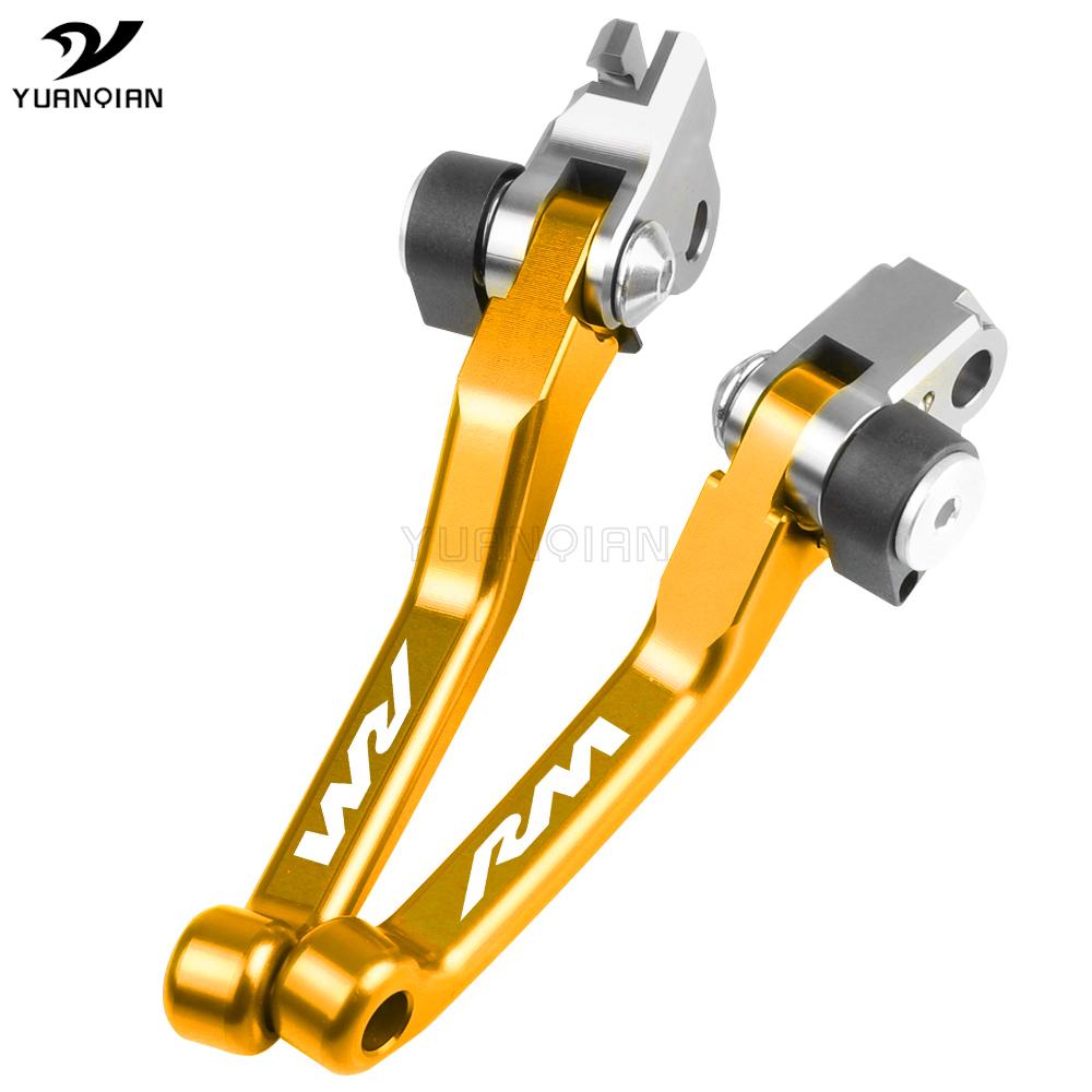 For SUZUKI RM85 2005-2017 RM125 RM250 1996-2003 2004-2008 RM 85 125 250 CNC Pivot Brake Clutch Levers Dirt Bike