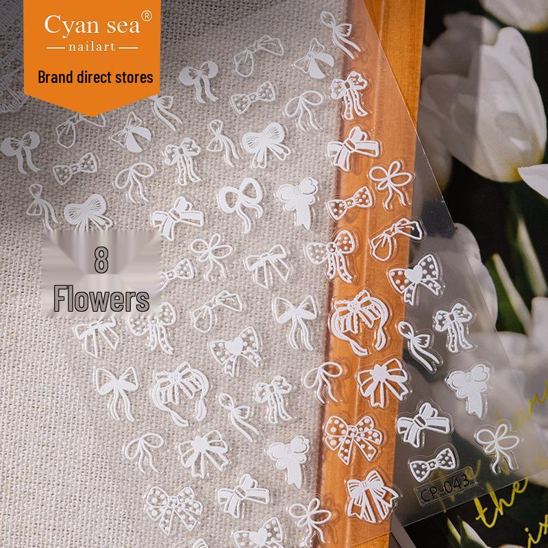 

Cyansea Cute Cartoon Bowknot DIY Adhesive Stickers for Planner & Camera Decoration CP-043