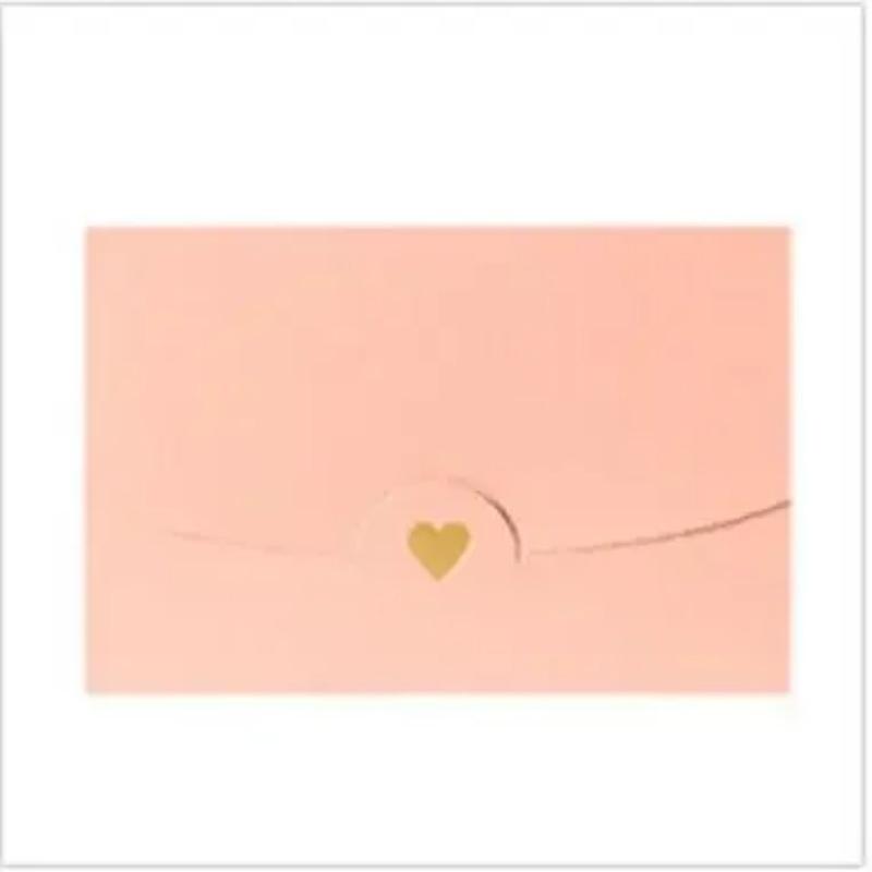 20pcs Mini Envelopes Small Greeting Card Name Card Envelope Hot Stamping Love Pearlescent Paper