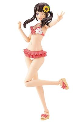 KOTOBUKIYA Sosai Garden Yuuki Madoka Height 153mm Scale Plastic Model Girls' [Swimsuit] Approx. 1/10