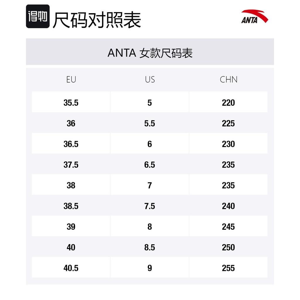 Anta Pool Shadow Slide Slippers Women's Chalk 122438519-1