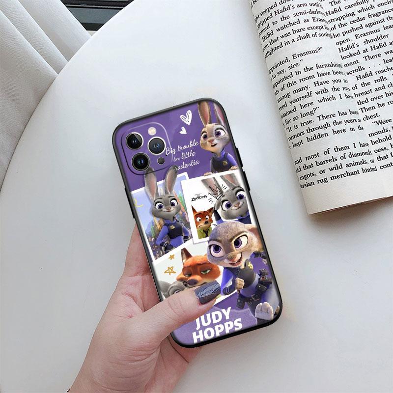 Zootopia Disney Phone Case for Motorola Moto Edge 60 60s 70 G86 G56 G54 E14 G04S G45 G54 G64 Pro Power Neo Fusion