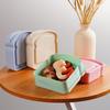 Food Container High-quality Lunch Container Lunch Box Toast Shape Sandwich Container with Secure Leak-proof Lid for School