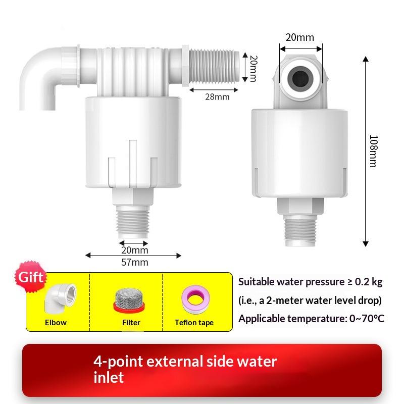 Automatic Water Level Control Valve Float Tower Tank Floating Ball Prefilter For Tank Automatic