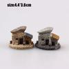 Small House Micro Landscape Decorating Accessories Resin Small House Decoration Villa Decoration Desk Decoration