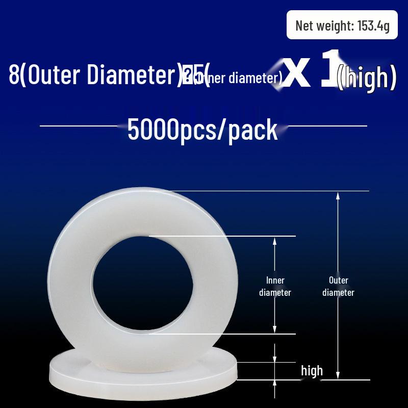 Nylon Insulating Flat Gasket Screw Washers