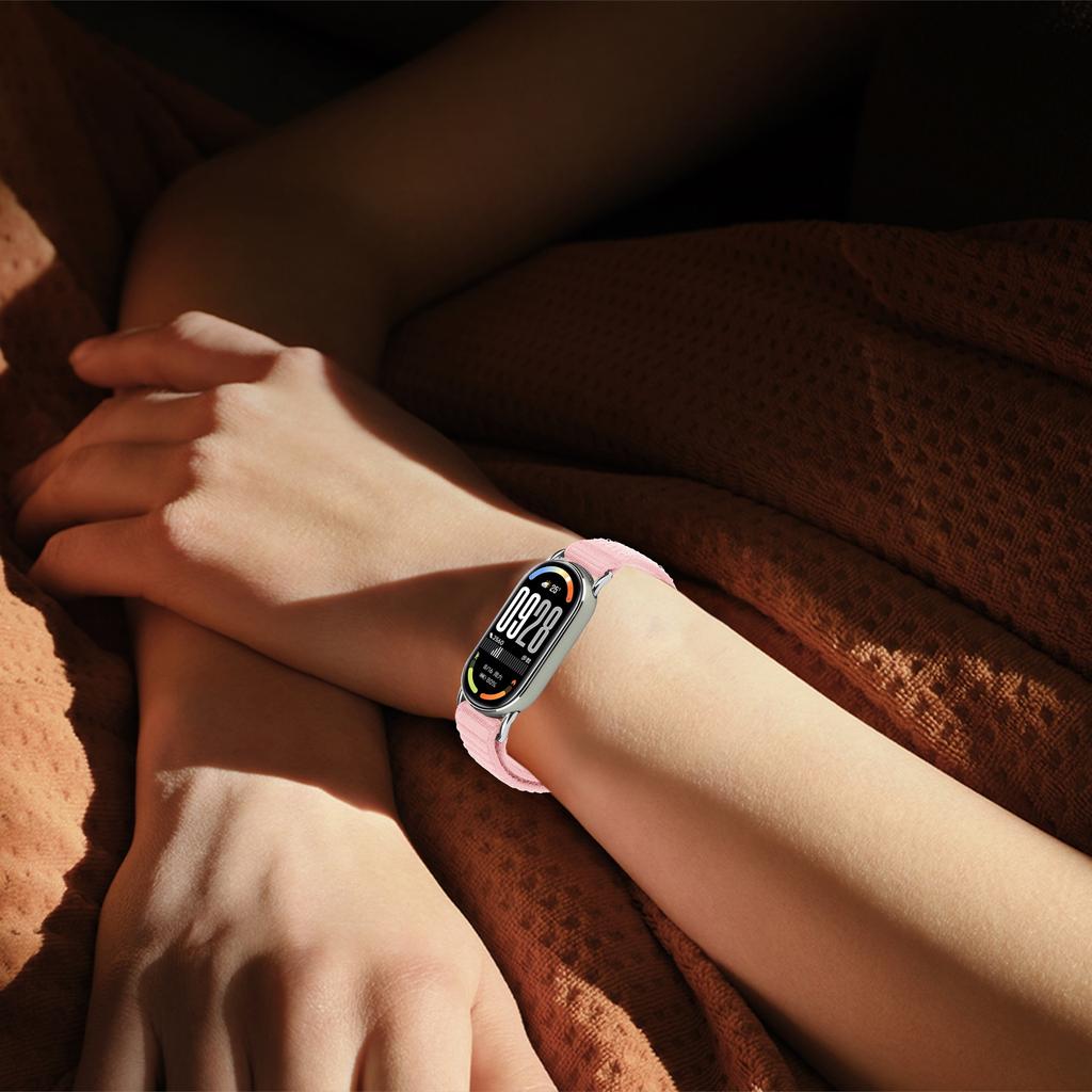 Cinturino in Nylon per Xiaomi Mi Band 10 9 8 Braccialetto Sportivo Intelligente Cinturino per Orologio per Mi Band 10 9 Cinturino di Ricambio Accessori