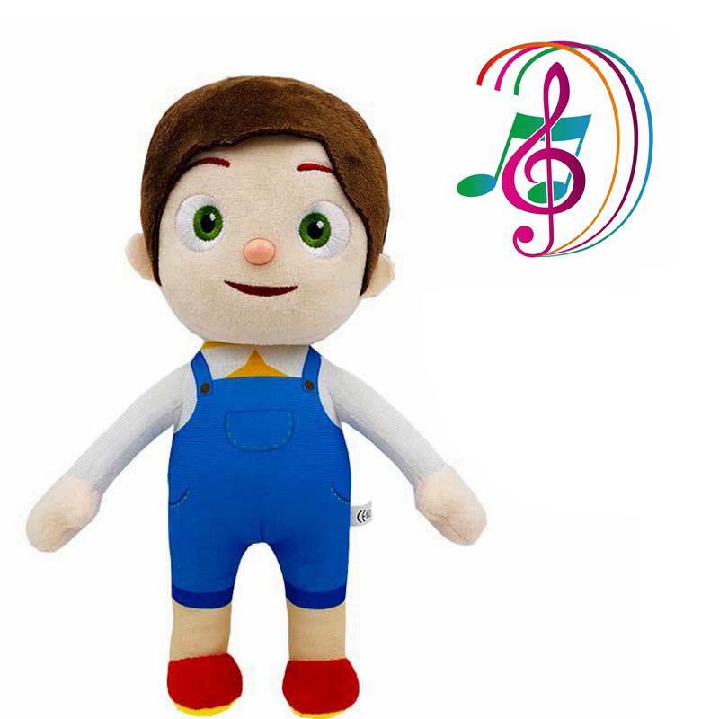 Music Toy Plush Jj Family Stuffed Dolls Educational Gift Kid