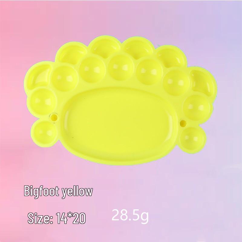 Plum Blossom Children's Art Painting Palette