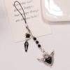 Trendy Phone Lanyard Angel Heart Keychain Pendant Durable Phone Strap Portable Phone Jewelry Suitable for Keys Phones