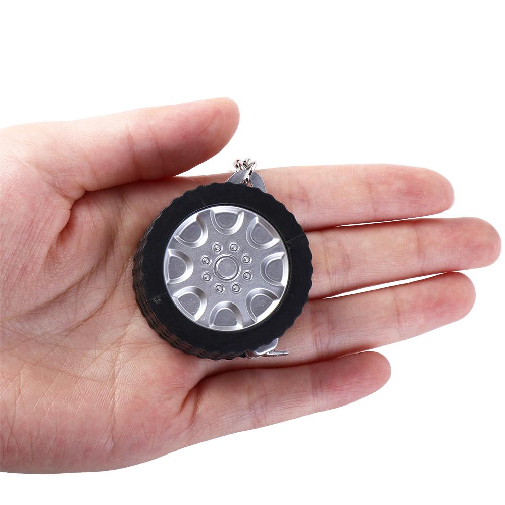 Centimeter/Feet Travel Camping Tape Ruler Measurement Tape Keychain Ruler 1M Tape Measure