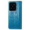 Kožené pouzdro peněženka pro Xiaomi 14T Pro vyklápěcí kryt na telefon s roztomilým vzorem kočky a psa