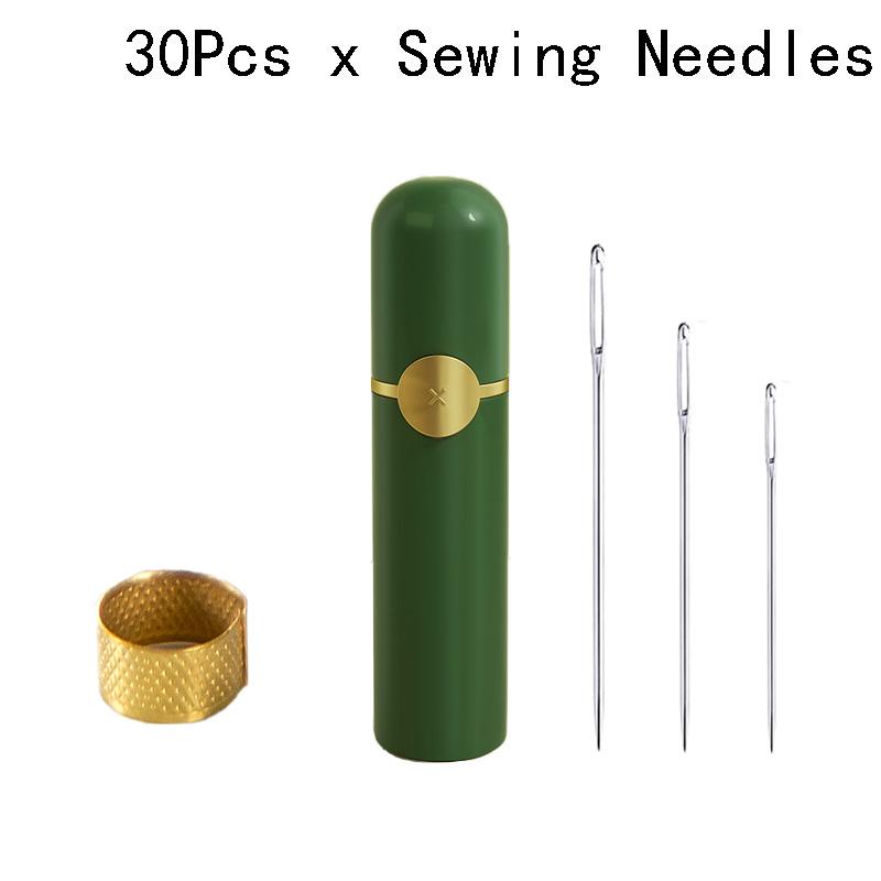 30pcs Sewing Needles Multi-size Stainless Steel Darning Sewing Needles Universal Stitching Pin Household Hand Tools Accessories
