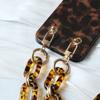 New Phone Chain Accessory Detachable Parts Amber Crossbody Resin Cute Strap Phone Case Chains Acrylic Shoulder Lanyard Hanging Chain