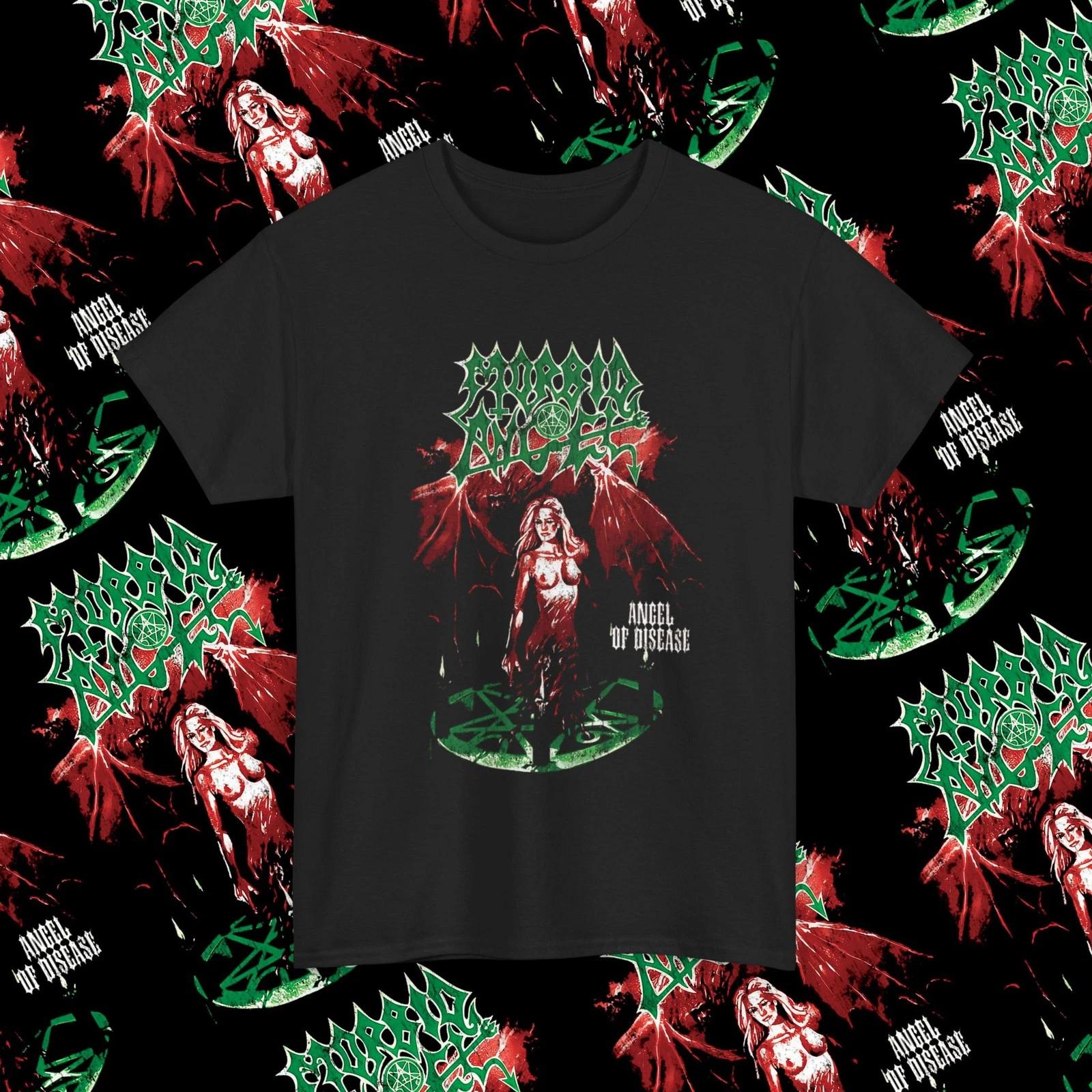 Morbid Angel Angel of Disease Vintage Style T-Shirt, Death Metal Band Shirt 4XL
