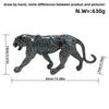 Leopard Harz Figur Dekorative Skulptur Wohnzimmer Schreibtisch TV-Schrank Modernes Home Office Geschenk