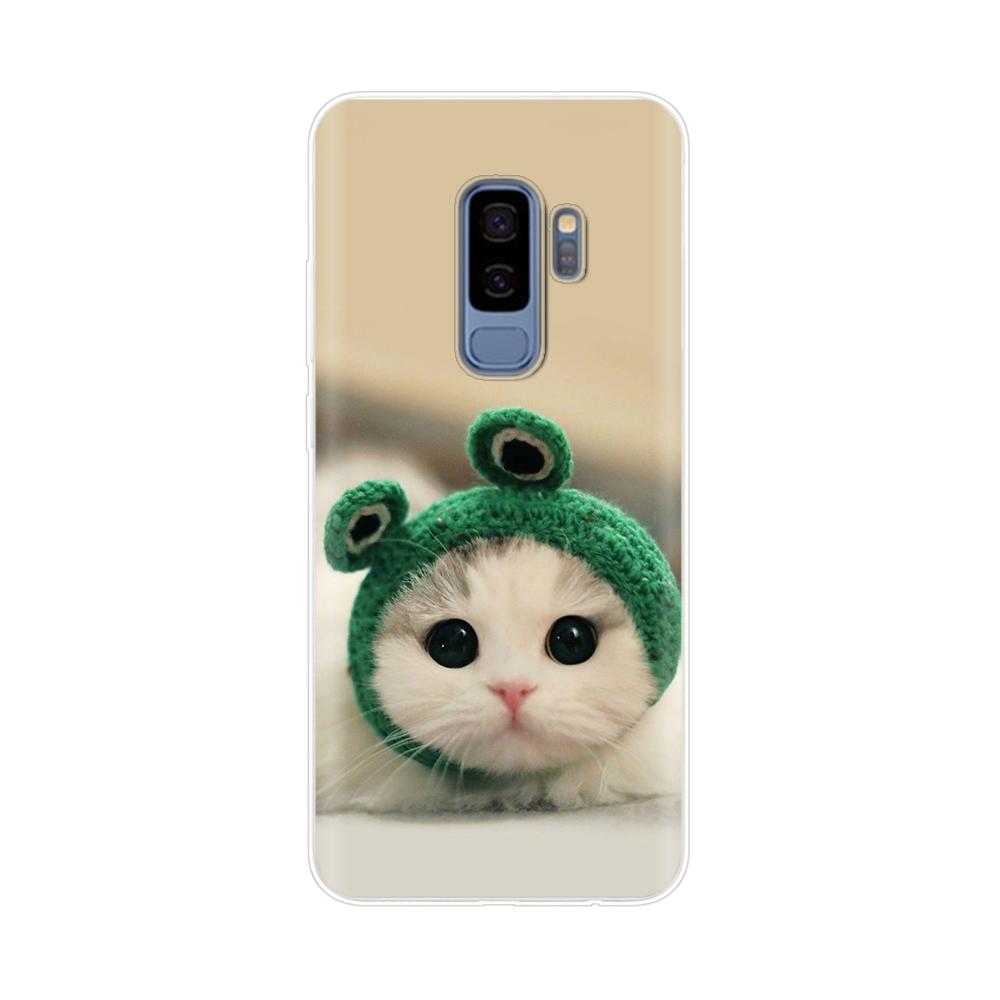 For Samsung Galaxy S9 Plus Phone Case Pretty Butterfly Pattern Soft Slim TPU Clear Silicone Cover For Samsung Galaxy S9 S9+ S 9