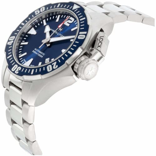 Hamilton Men's Khaki Navy Open Water Watch (Blue/**)