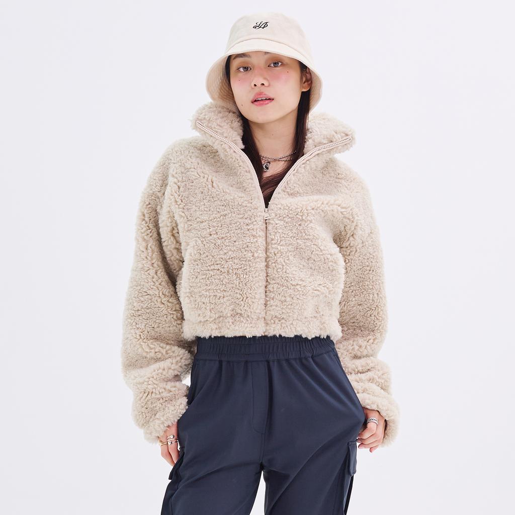 Lalafox Sherpa Zip Up Jacket Bn4Wj001