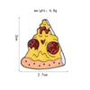 Vintage Halloween Lapel Pins Cute Cartoon Metal Brooch Cartoon Food Brooch  Holiday Decoration