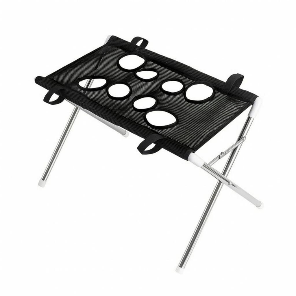 Pet Grooming Table with Detachable Mesh Center, Breathable Pet Grooming Hammock for Small Dogs Cats, Portable Pet Care Stand