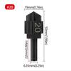 Water Pipe Expansion PPR Lifting Stepped Drill Bit Hexagon Shank Power Tools Parts Step Drill For Plumber Repairing