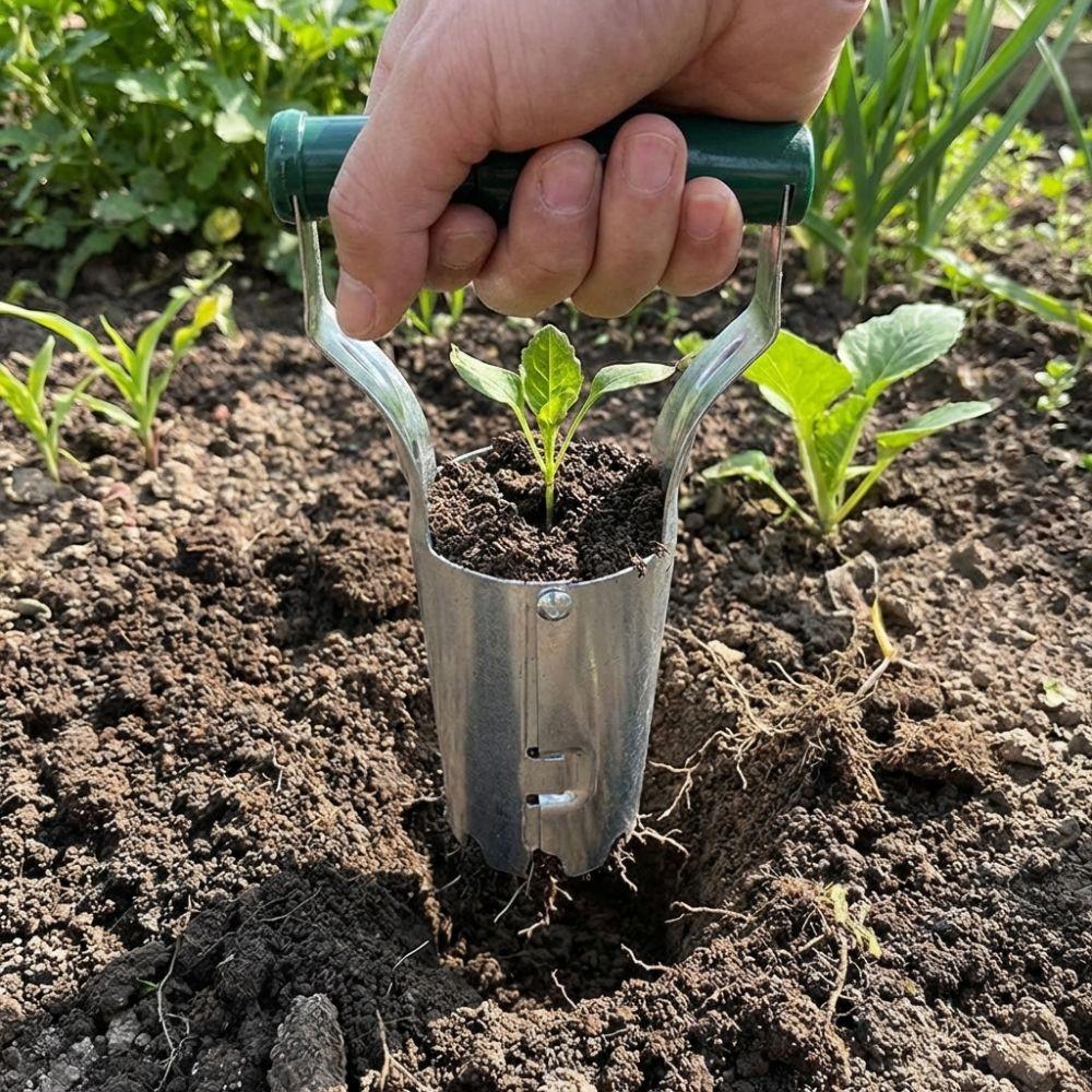 Handheld Seedling Transplanting Cylinder Vegetable Planter Transplanting Tool  Agricultural Use