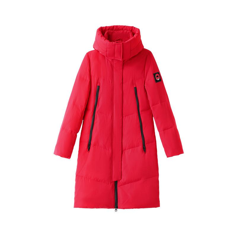 New Year's New Down Jacket Women's Mid-length Winter Thickened White Duck Down All-match Warm Jacket for Women