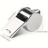 1PC Referee Whistle, Stainless Steel, Professional Sports Whistle, for Basketball, Volleyball, Football, Coach, Training, Official, Father'S Day