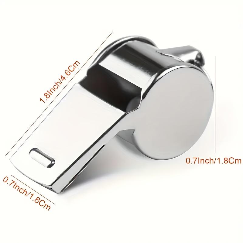 1PC Referee Whistle, Stainless Steel, Professional Sports Whistle, for Basketball, Volleyball, Football, Coach, Training, Official, Father'S Day