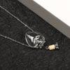 Chain Water Drop Heart Essential Oil Pendant Glaze Vial Necklace Perfume Jewellery Memorial Jewelry