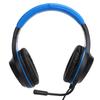 Gaming Headset 40mm Wired Stereo Headphone with Cool LED Light Microphone for PC Laptop