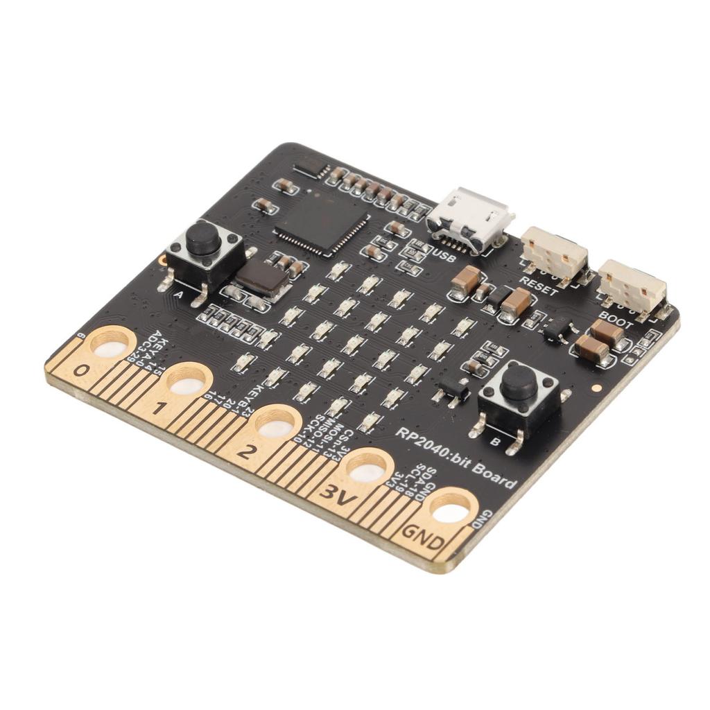 RP2040 Micro Bit Development Board for Raspberry PICO with LED Light for Programming Computer Game Robot Control
