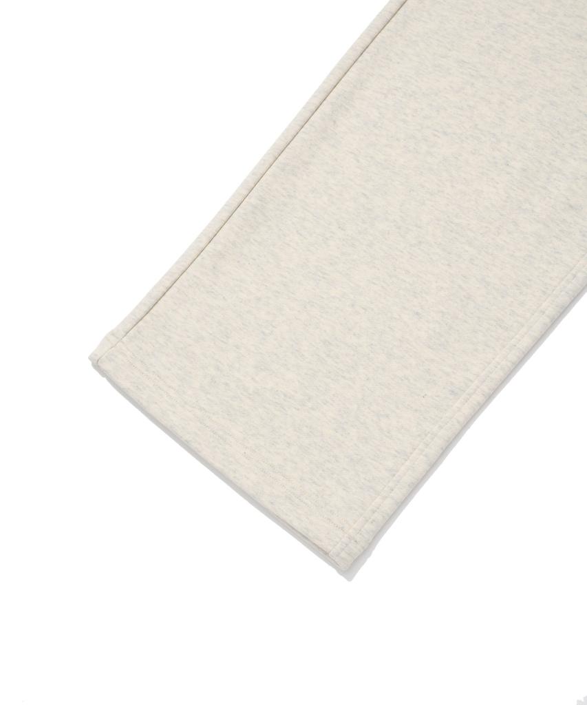 COVERNAT One-Pleat Semi-Wide Fit Sweatpants Oatmeal