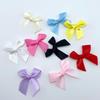 1.5cm Single-Sided Handmade Polyester Bow for Doll Plush Gift Box, Clothing, or Hair Accessory