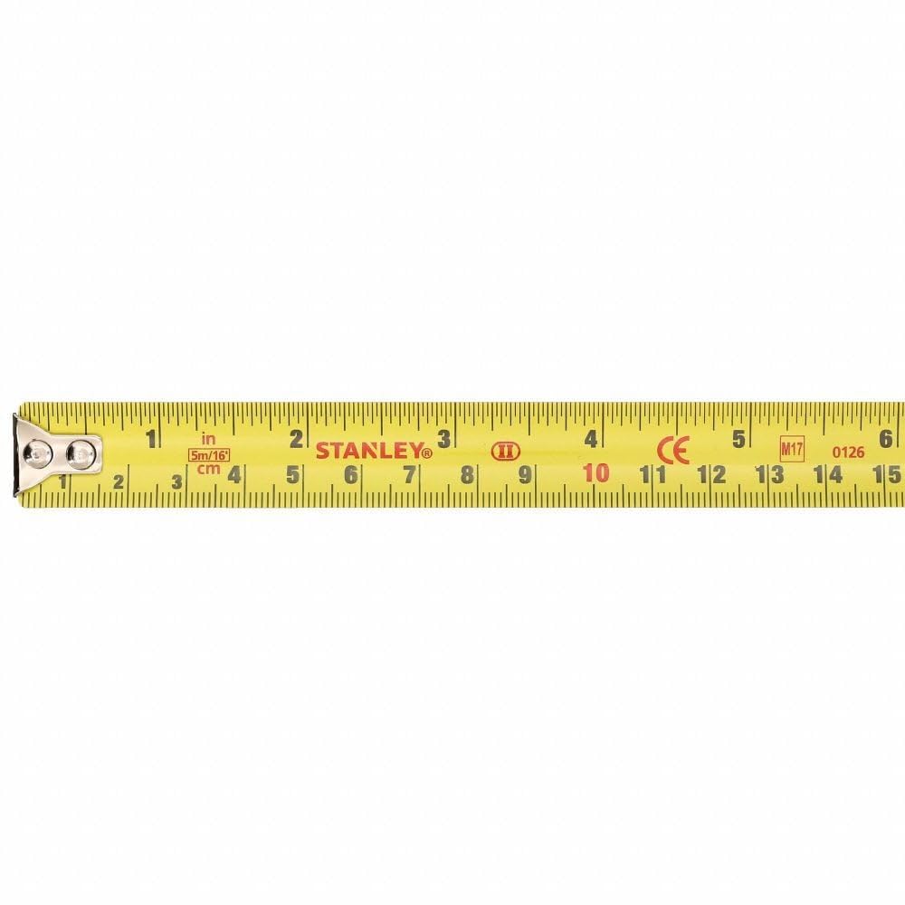 Stanley33-158Powerlock Metric & Inch Tape Rule-3/4"X16 PWRLCK TAPE RULE (parallel Import Goods)