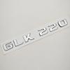 ABS Car Sticker Logo GLK220 GLK300 GLK350 Rear Trunk Letters Badge Emblem For Mercedes Benz GLK Series GLK220 GLK300 GLK350