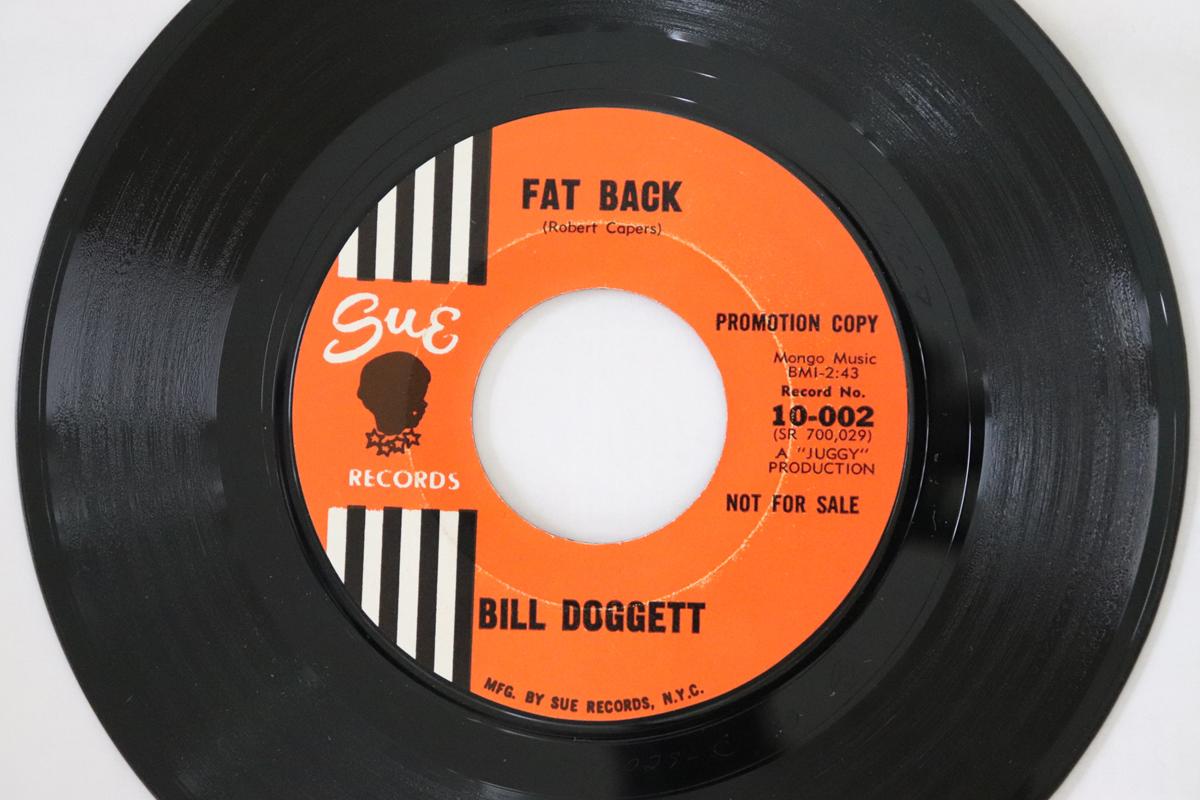

7inch Record BILL DOGGETT - Fat Back / Si Si Cisco 10002 Sue Records Inc US Jazz Used