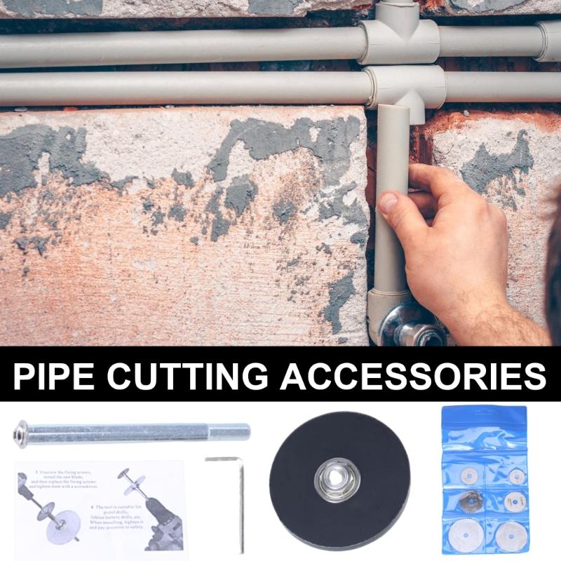 Inside Pipe Cutter for PVC Pipe Cutter Tool with Adjustable Depth Gauge Guide Plumbing Internal ABS Pipe Cutter Set