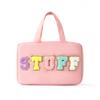 Large Capacity Makeup Bag With Dry Wet Separation For Travel And Daily Use