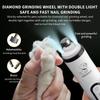 Electric Pet Nail Grinder With Led Light Cat Dogs Nail Clippers Usb Rechargeable Paws Nail Cutter Pet Grooming Trimmer Supplies