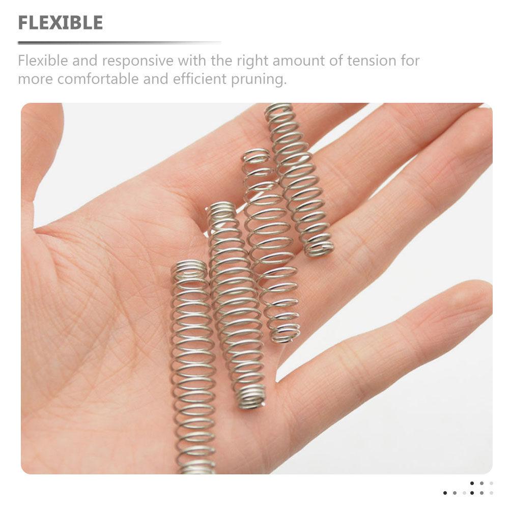 25Pcs Pruner Replacement Stainless Steel Springs Flexible Garden Trimming Shears Parts for Efficient Pruning Shears Replacement