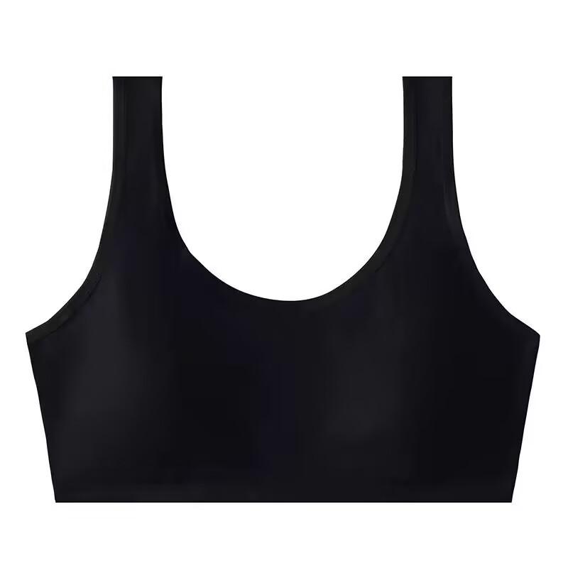 

Бюстгальтер для молодых девочек-подростков, нижнее белье для девочек-подростков, тренировочный бюстгальтер для студентов, комплект нижнего белья, От 8 до 14 лет 8-14Y чёрный