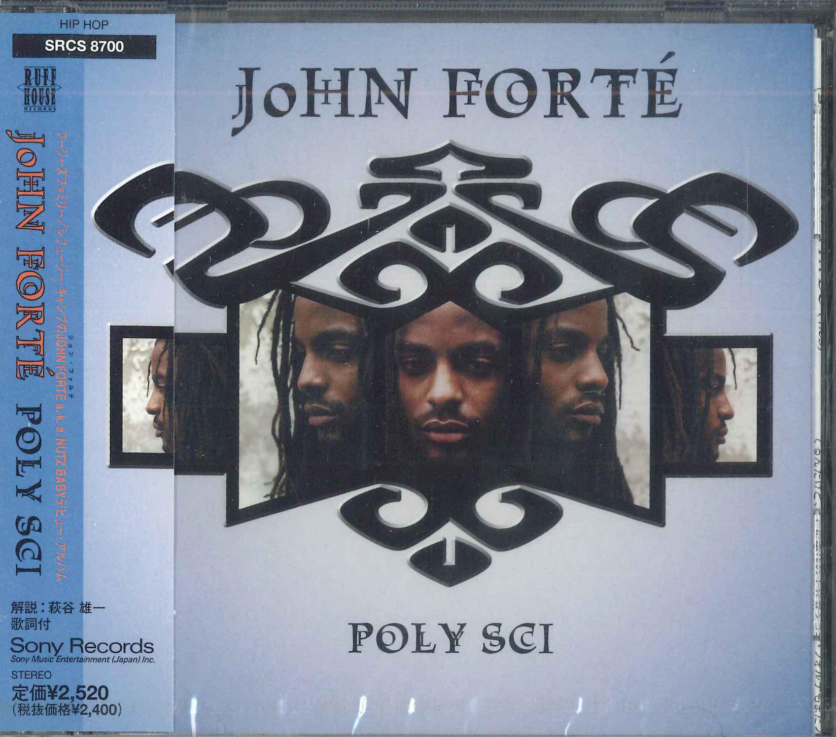 

CD JOHN FORTE - Poly Sci SRCS8700PROMO SONY Japan Obi Rap & Hip-Hop/R&B Used