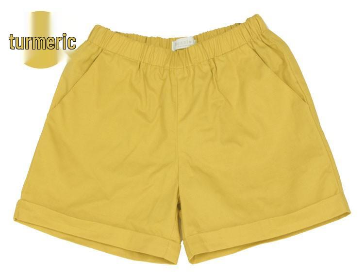 

2024 Korean Style Pure Cotton Women s Loose Casual Sport Shorts with Elastic Waist 2XL