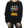 DC Comics Womens/Ladies Super Power Group Wonder Woman Sweatshirt
