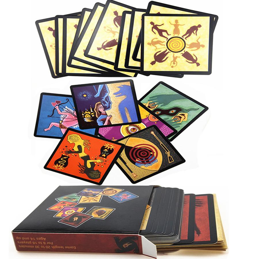 

Hot Cute Werewolf Game Poker Poker Board Game Party Party Game Card Wolf Card Poker 3-10 People Party Entertainment армія зелений колір